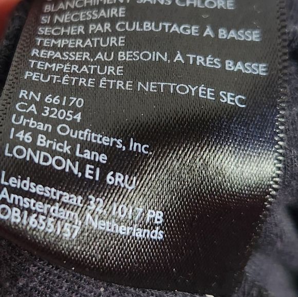 FP Beach Alice One Piece Tie Shoulder Wide Leg Jumpsuit in Charcoal Black XS - Picture 12 of 12